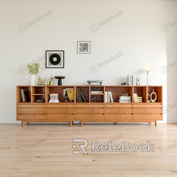 Modern Side Cabinet Modern Log Low Cabinet Sideboard model