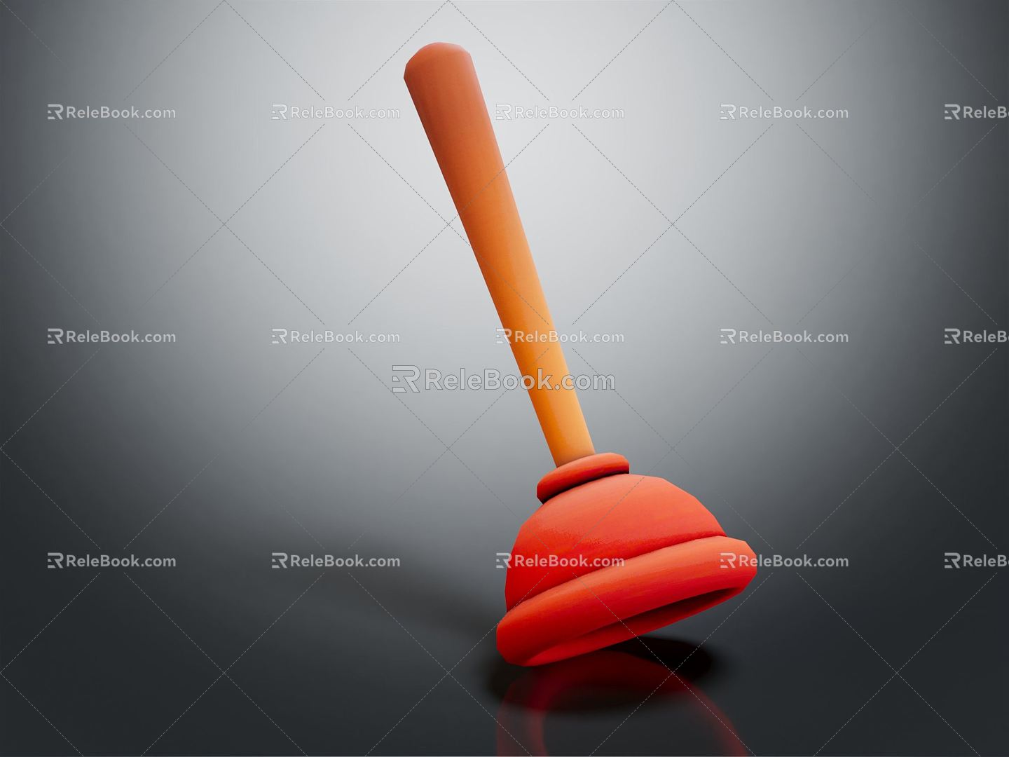 Modern Toilet Puller Puller 3d model