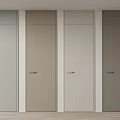 Sleek Interior Swing Doors In Various Colors With Wooden And Solid Finishes