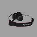 Canon EOS 550D DSLR Camera With Lens And Original Camera Strap