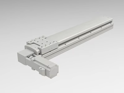 Industrial Linear Motion Slide Rail System For High Precision Automated Machinery 3d model
