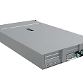 High Performance Rack Mounted Server With Multiple Hard Drive Bays And Large Storage Capacity 3d model
