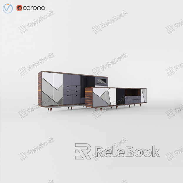 Modern TV Cabinet Sideboard model