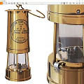 Light Luxury Kerosene Lamp Lantern Kerosene Lamp 3d model