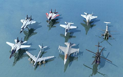 Modern Fighter 3d model