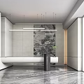 New Chinese Front Desk 3d model