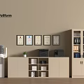 Poliform Office Interior With File Cabinet Multiple Certificates And Office Storage Solutions