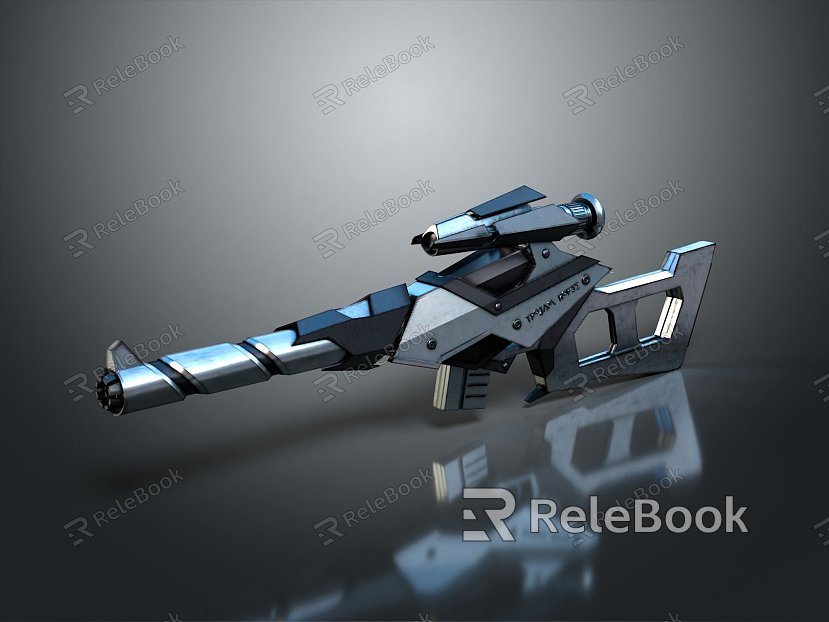 Science Fiction Weapon Future Weapon Science Fiction Equipment Concept Weapon Next Generation Weapon Next Generation Equipment model