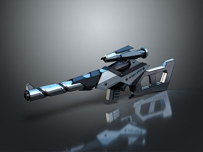 Science Fiction Weapon Future Weapon Science Fiction Equipment Concept Weapon Next Generation Weapon Next Generation Equipment 3d model