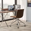 Modern desks and chairs desks and chairs 3d model