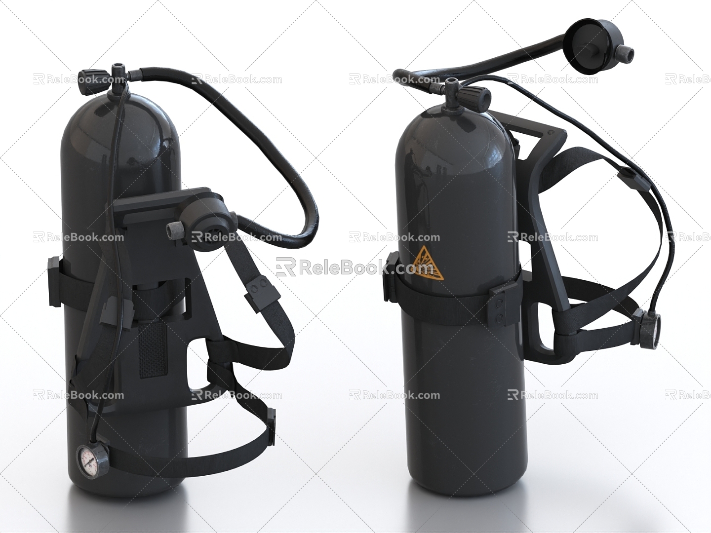 Diving Equipment Diving Facilities 3d model