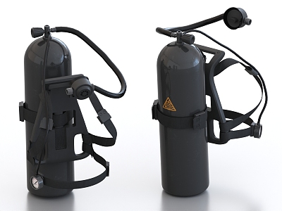 Diving Equipment Diving Facilities 3d model