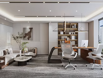 The Modern Office 3d model