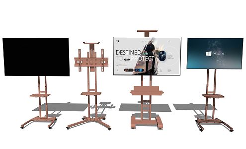 Modern TV stand 3d model