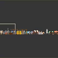 Diverse Equipment Collection Featuring Small Tools And Colorful Neatly Arranged Components