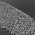 High Quality Natural Stone Gravel Pile Material For Construction And Landscaping