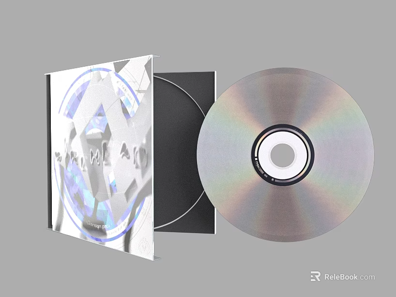 The image provided focuses on a CD and its packaging, which does not contain any amusement equipment. Therefore, it is impossible to generate an English title with "amusement equipment" as the main subject based on the picture's key information. 3d model 