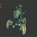 Mech tank mech insect mech spider crab machine crab mechanical crab mech crab 3d model