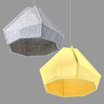Nordic Simple Chandelier Simple Chandelier 3d model