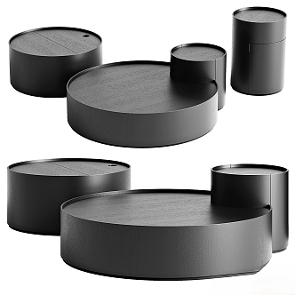 Moon coffee table 3d model