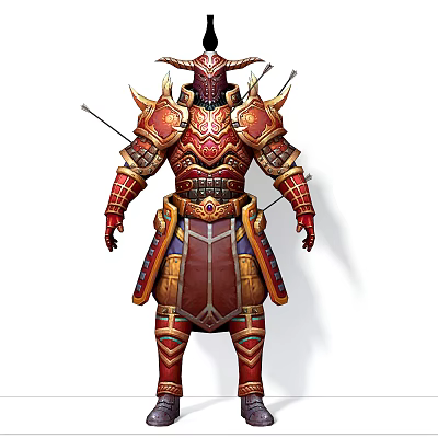 Arrow's Armor Game Characters Modern Game Characters 3d model