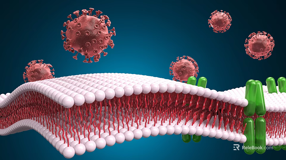 Innovative Medical Device For Virus Detection Using Cell Layer Structure Protection 3d model 