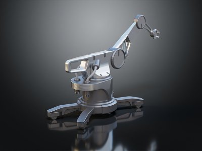 Modern mechanical arm claw machine robot arm model