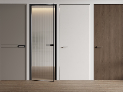 Single-door swing door model