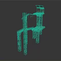 Industrial Metal Tower Structure With Platform Walkway And Control Room
