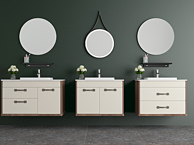 modern sink bathroom cabinet model