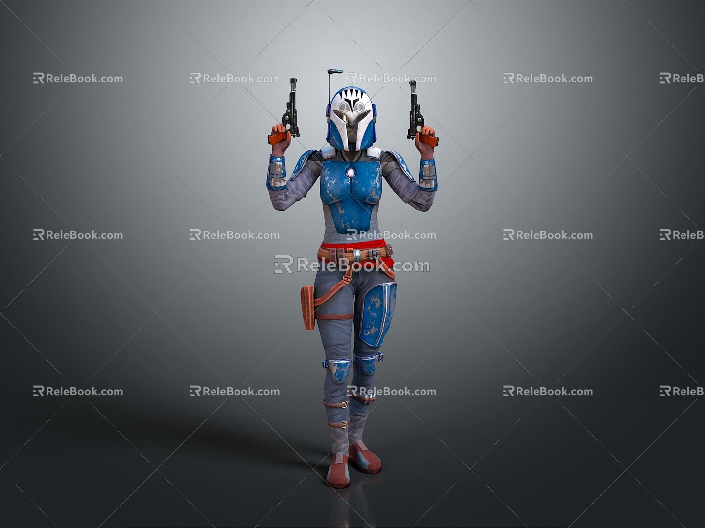 Sci-fi Beauty Cyber Beauty Sci-fi Woman Warrior Future Woman Warrior Sci-fi Lady Soldier Cyber Woman Warrior 3d model