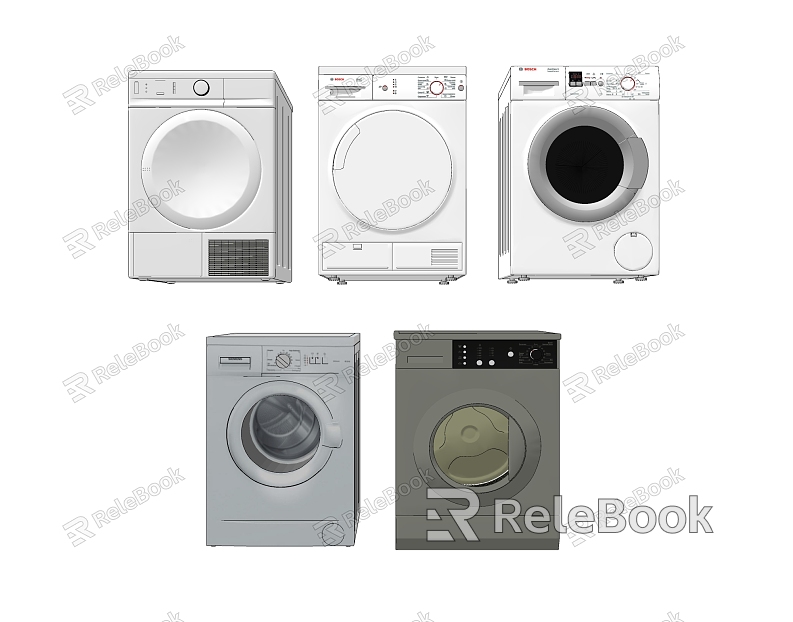 Modern washing machine drum washing machine combination model