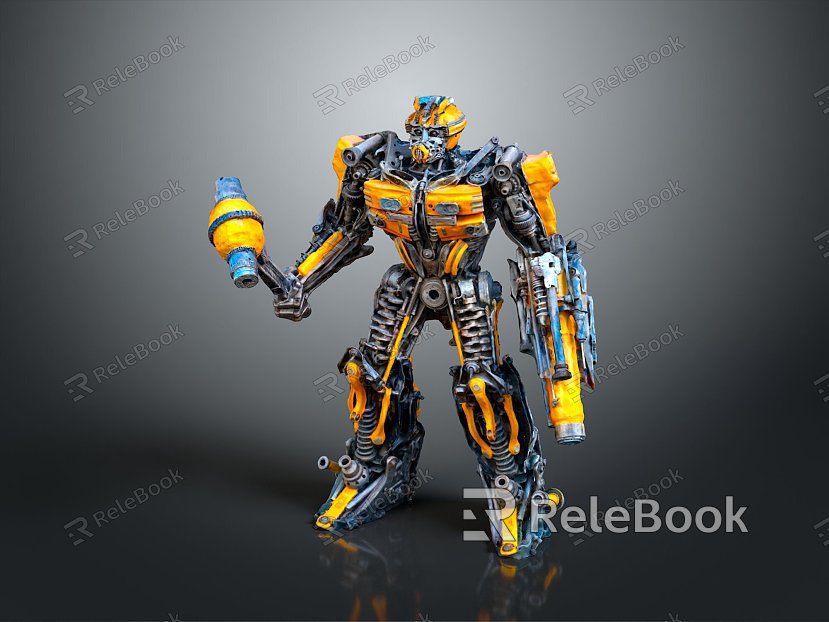 Bumblebee Transformers Robot Robot Sci-Fi Robot Characters model