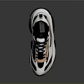 Fashionable Trendy Chunky Sole Sneakers With White Black Pink Color Casual Design