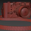 Modern camera old 3d model