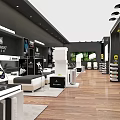 DOLANDIS Exhibition Booth Featuring Modern Design Screens Display Areas And Seats