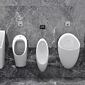 Modern urinal 3d model