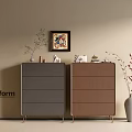 Modern Wood Grain Cabinet Ins Style Minimized Style Cabinet Entire Cabinet Sideboard Cabinet Balcony Cabinet Storage Cabinet Home Entrance Cabinet 3d model