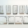 Modern Shower Sauna Enclosure Designs With Various Glass Styles And Features