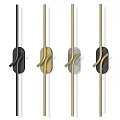 Modern Wall Lamps With Black Gold Silver Metal Finishes For Home Decor