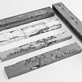 Wooden And Concrete Columns Featuring Weathered Textured Surfaces For Rustic Decor