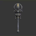 Scepter Ancient Scepter Cane Ancient Scepter Magic Scepter Metal Scepter Classical Scepter Magic Scepter 3d model