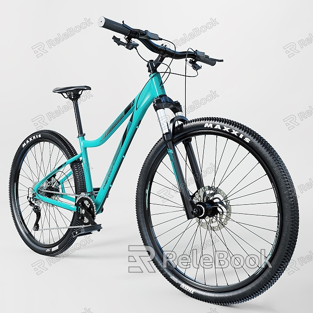 Mountain Bike Modern Bicycle model