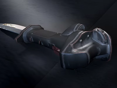 Modern Knife Military Dagger 3d model