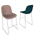 Modern Bar Chair 3d model