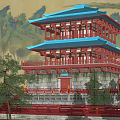 attic of drum tower in tang dynasty 3d model