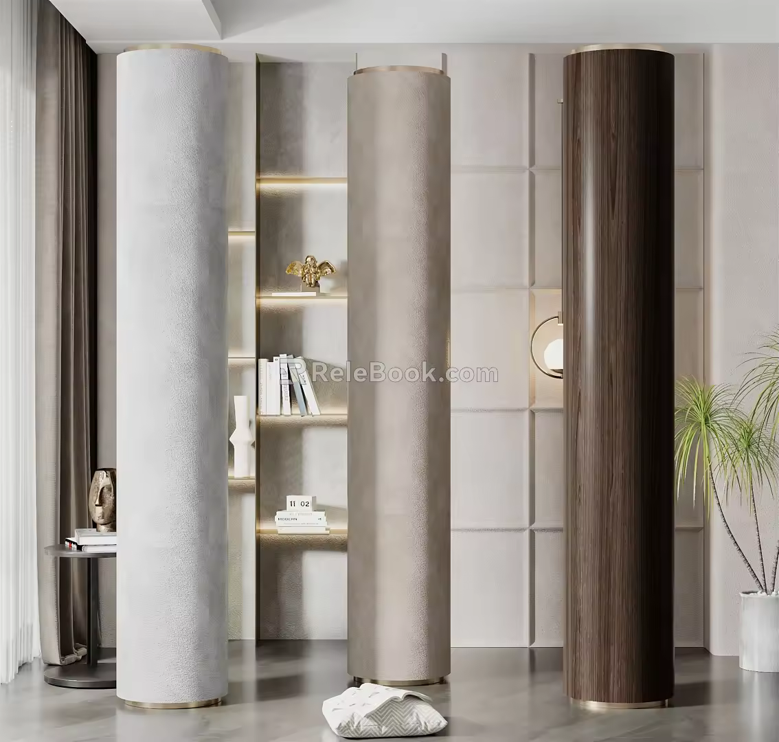 Modern Column Combination 3d model