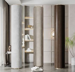 Modern Column Combination 3d model