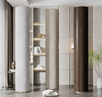Modern Column Combination 3d model