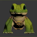 Crocodile Alligator Nile Crocodile carnivore reptile cold-blooded animal reptile 3d model